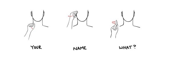 Image: Sign Language - What's Your Name? Image: Sign Language - What's Your Name?