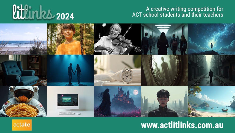 ACT LitLinks Winners Postcard 2024.