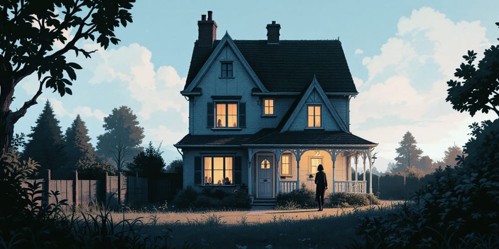 Image: A house in a non-descript suburban street. This image was created using AI Tools. Image: A house in a non-descript suburban street. This image was created using AI Tools.